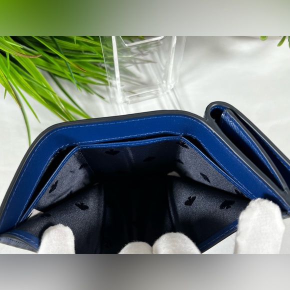Kate Spade Staci Micro Tri-Fold Wallet- Riverblue ♠️ - Picture 6 of 12